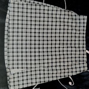 TWO CUTE MATCHING BLACK AND WHITE SKIRTS!